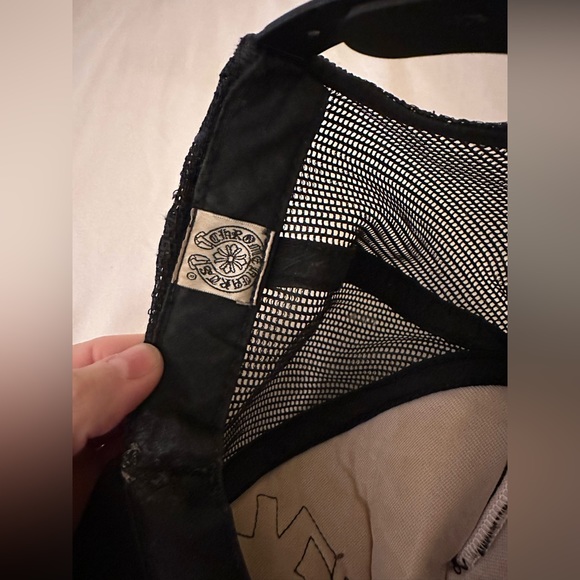 Chrome Hearts F*uck Trucker Hat - with black leather - Picture 4 of 7